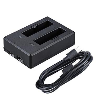 Imagem de Carregador Duplo Dual Battery Charger Para Câmera SJCam M20