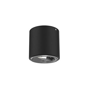 Imagem de PLAFON SOBREPOR CANNON AR111 PRETO F.