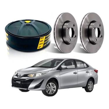 Imagem de Disco Freio Dianteiro Yaris Sedan 1.5 2018 A 2020 - Fremax