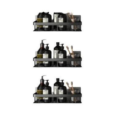 Imagem de Prateleira De Canto Para Banheiro, Pendurado Na Parede, Retangular, To