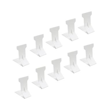 Imagem de Kokiya 10 peças de divisórias de prateleiras, divisórias de gavetas, prateleira de mesa, placa de suporte traseira, suporte traseiro, rack