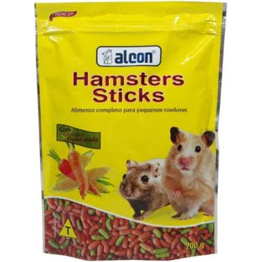 Imagem de Alcon hamster sticks 200g para hamster gerbil e topolino