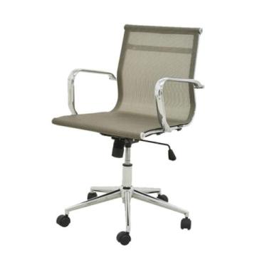 Imagem de Cadeira Giratória Baixa Office Sevilha Tela Mesh Rivatti Revestimento 