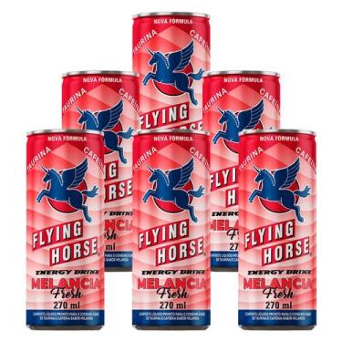 Imagem de Energético Flying Horse Energy Drink Melancia 270ml 6un