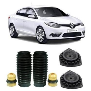 Imagem de Par Batente Coifa Coxim Amorte Dianteiro Fluence 2012 13 14 - Auto Fle