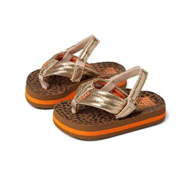 Imagem de Reef Chinelo infantil unissex Little Ahi, Selvagem, 19 BR