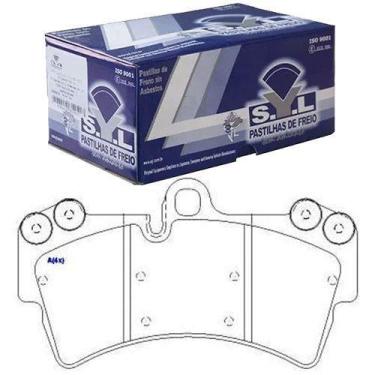 Imagem de Pastilha De Freio Dianteira - Sistema Brembo - AUDI Q7 06 / CAYENNE 02