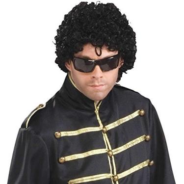 Imagem de Forum Novelties Peruca afro Michael Jackson Popstar - Tamanho único, Preto, tamanho nico