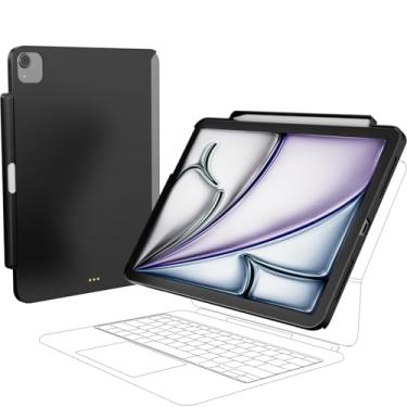 Imagem de SwitchEasy CoverBuddy Lite para iPad Air 2024 e 2025 de 11 polegadas – Capa compatível com teclado Magic para iPad Air (M2/M3), com suporte para Apple Pencil Pro Pencil - preta