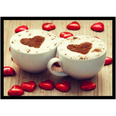 Imagem de Quadro Decorativo Gourmet Café Xícara Padarias Cafeterias Confeitarias