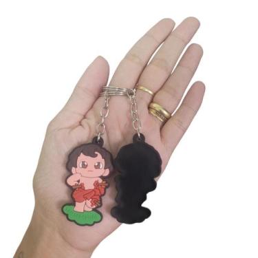 Imagem de Kit 24 Chaveiros De São Sebastião Infantil Baby Borracha - caf
