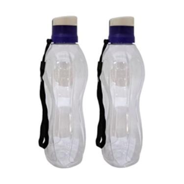 Imagem de kit 10 Garrafas De Água Squeeze Pet Plástico 850ml - Plastil
