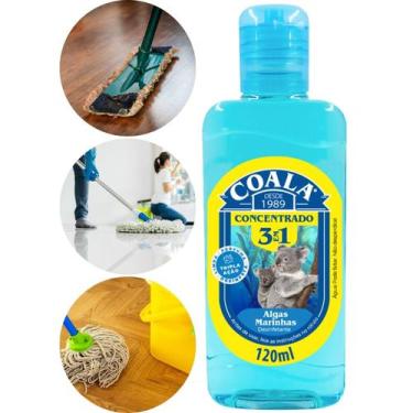 Imagem de DESINFETANTE CONCENTRADO COALA 3 EM 1 FRASCO 120ml LIMPA, PERFUMA E DE