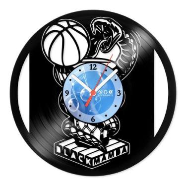 Imagem de Relógio De Parede Disco Vinil Esportes - Kobe Bryant - VES-143 - Moder