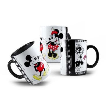 Imagem de Caneca Mickey e Minnie's Namorados Amor Coração Love 325mL - VilelaGG