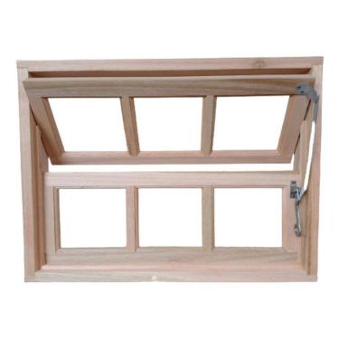 Imagem de Basculante Madeira Eucalipto 0,60x1,00 Cx10cm