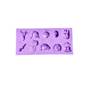 Imagem de F1701 molde de silicone divertidamente pequeno confeitaria biscuit - c