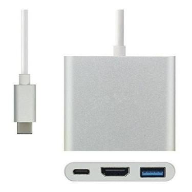 Imagem de Adaptador Usb-c 3.1  Thunderbolt 3.0 X Hdmi Usb - FLY ACE