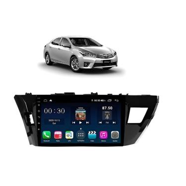 Imagem de Kit Multimídia Corolla GLI 2015 / 2017 Android 9 Pol 2/32Gb Carplay Gps WiFi Rádio Bt - Vision 8990CP