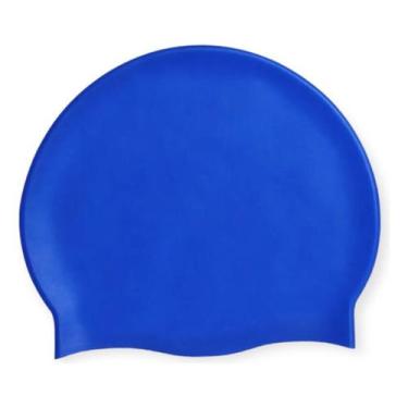 Imagem de Touca De Natação Adulto Piscina Mergulho Hidroginástica Silicone Prote