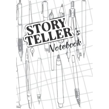 Imagem de Writing Blank Notebooks, Sketchbook Template, Blank Journal Notebooks, 7 x 10 in Panel Pages for Storytelling & Layouts: 250 Pages Write Storywriting: Free to Use Blank Sections