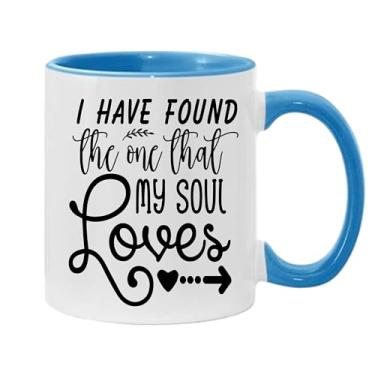 Imagem de Caneca de café I Have Found The One That My Soul Loves, presente para namorado e namorada, ideia de presente de dia dos namorados, presente para marido e esposa, ideia de presente de aniversário do