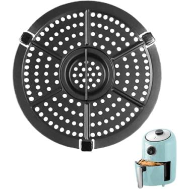 Imagem de Frigideira a ar para fritadeira a ar Dash 2QT, acessórios para fritadeira a ar, frigideira antiaderente atualizada, panela de aquecimento, revestimento antiaderente