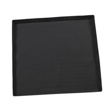 Imagem de Ｂｅｓｇａ Lavadora Protetor Mat Máquina de Lavar Roupa Multipurpose Versátil Geladeira Silicone Mat Lavadora Secador Capa para Cozinha Casa, Preto