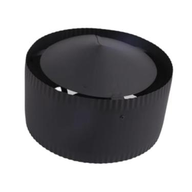 Imagem de Generic Tampa de chaminé para lareira Tampa de chaminé Fácil de instalar Proteção contra neve e poeira Tampa de telhado, 125 Milímetros