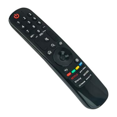 Imagem de MR23GA AKB76043112 substitui controle remoto IR compatível com LG OLED 4K Smart TV 2023 modelo C3/G3/B3 Series, UHD 4K TV UR90/UR80/UQ75/UQ80 Series OLED65C3AUA OLED42C31LA OLED55C3PUA OLED65C3PUA