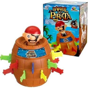 Imagem de Brinquedo Infantil Pula Pirata Médio Art Brink 16cm