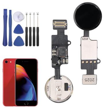 Imagem de Substituição do cabo flexível do conector do botão Home para iPhone SE 2022/SE 2020/8/8 Plus Módulo de botão Home para iPhone SE 2022/SE 2020/8/8 Plus Montagem de reparo com ferramentas de reparo