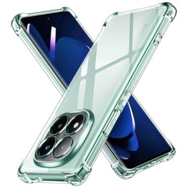 Imagem de Capa Capinha Anti Impacto Transparente Para Redmi Note 14 Pro Plus 5G Tela de 6.67 Polegadas - (Hard Glass Store)