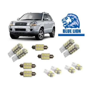 Imagem de Kit Lâmpadas Led Tucson Luz Branca Pingo Teto Placa Ré - Blue lion