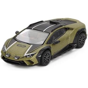 Imagem de Collectibles Diecast Model Car Compatible with Mini GT 1:64 Lamborghini Huracán Sterrato Verde GEA Matt Limited Edition MGT00779