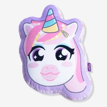 Imagem de Almofada Formato Unicórnio Zonacriativa