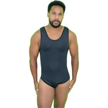 Imagem de Body Suit Regata Masculino LGBT - Carolina Wuyk, Preto, M, Masculino
