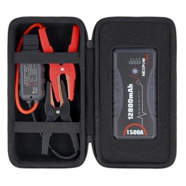 Imagem de Aenllosi Capa rígida compatível com Nexpow Jump Starter 3000A 2025, bolsa de viagem para Q10S Jump Start bateria e acessórios (apenas capa)