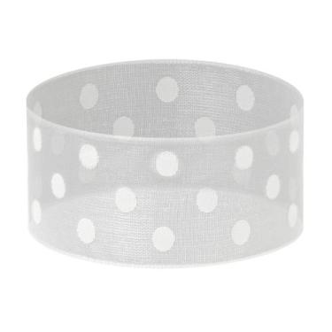Imagem de 10 mts Fita Organza Poás ou Florzinhas 2cm X 10 metros - Fitas Regina 