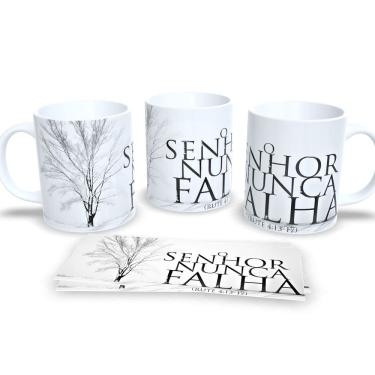 Imagem de Canecas Evangélicas Cristã Personalizadas Fé e Inspiração em Cada Gole