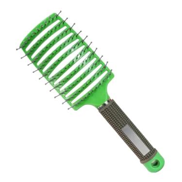 Imagem de Escova de cabelo couro cabeludo massagem pente náilon mulheres molhado cacheado desembaraçador para salão cabeleireiro ferramentas de estilo (07)