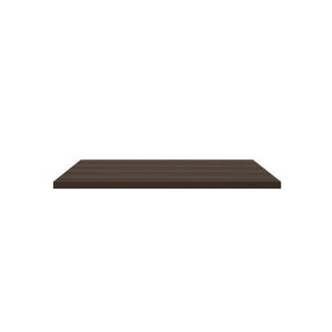 Imagem de Tampo 80 cm para Balcão Olivia - Poliman Móveis, Nogueira e Branco