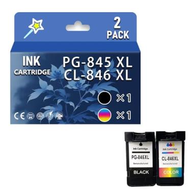Imagem de PG-845XL CL-846XL CARTRIDES DE TINTO SUBSTITUIÇÃO PARA CANON PG-845XL CL-846XL TRABALHO DE TIXA DE TINK para Canon IP2880 2880S MG2400 2580 2580S 2980 3080 MX498 TS208 308 3180 Impressoras