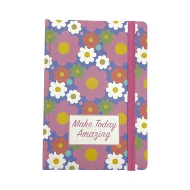 Imagem de Caderneta Pautada 80 Folhas School Basics Capa Dura