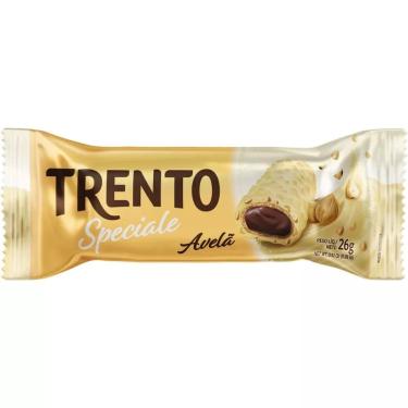 Imagem de Wafer Trento Speciale Avelas Branco Peccin 26g