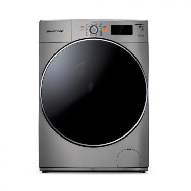 Imagem de Lava E Seca Brastemp 10 Kg 14 Programas água Quente Ciclo Tira Manchas Prata 220v