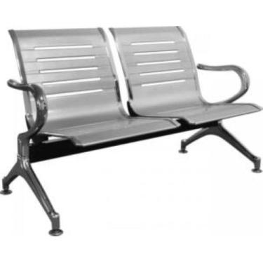 Imagem de Lugares cadeira telada longarina 2 lugares - MOVEIS VITORINO