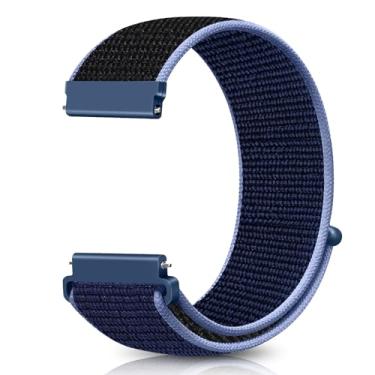 Imagem de AVOD Pulseiras esportivas de nylon de 19 mm de liberação rápida compatíveis com Willful/YAMAY/Letsfit/LETSCOM/TEMINICE/LIFEBEE/Lintelek ID205 ID205L ID205G ID205S ID205U/Blackview/UMIDIGI para