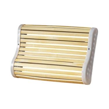 Imagem de Ｂｅｓｇａ Sauna Ceffeitão Pillow Pescoço descanso respirável profissional ergonômico de sauna apoio para spa doméstica relaxante em casa, 27cmx40cm
