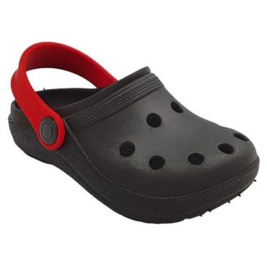Imagem de Babuche Sandália Chinelo Infantil Confortável-A - Convenienza, Preto, 